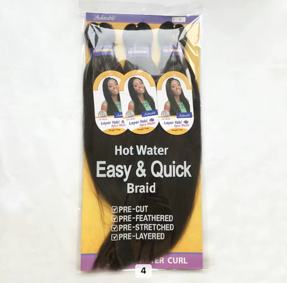 Ombre EZ Braid – Pre-Stretched Yaki Braiding Hair (52")