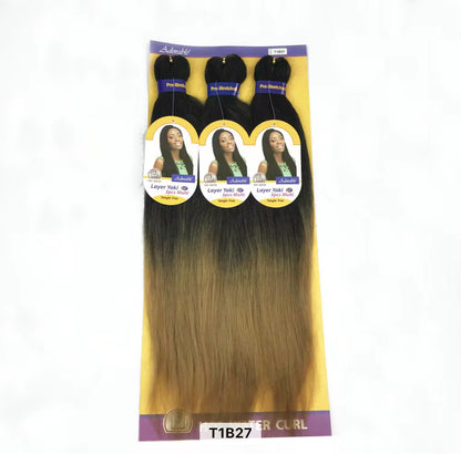 Ombre EZ Braid – Pre-Stretched Yaki Braiding Hair (52")