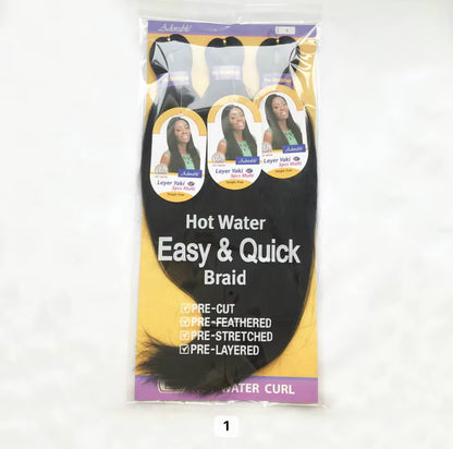 Ombre EZ Braid – Pre-Stretched Yaki Braiding Hair (52")