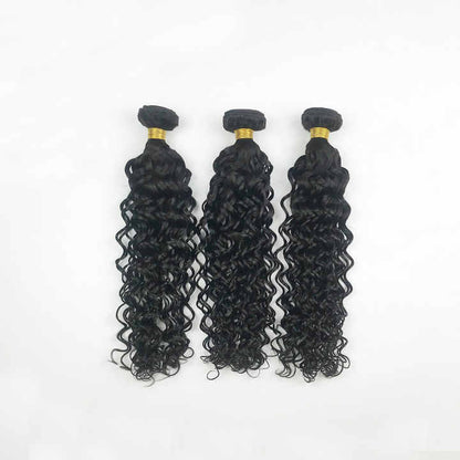 100% Virgin Indian Human Hair – Water Wave One Bundle