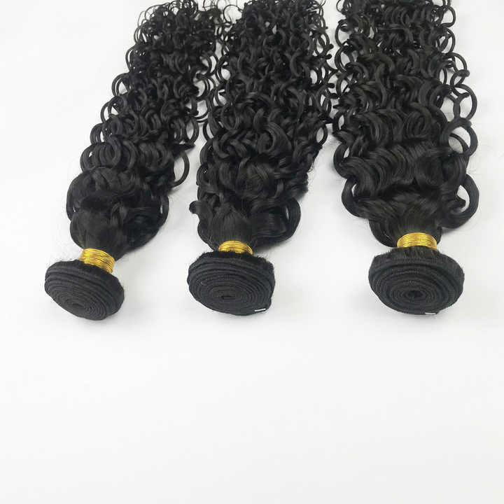 100% Virgin Indian Human Hair – Water Wave One Bundle