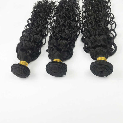 100% Virgin Indian Human Hair – Water Wave One Bundle