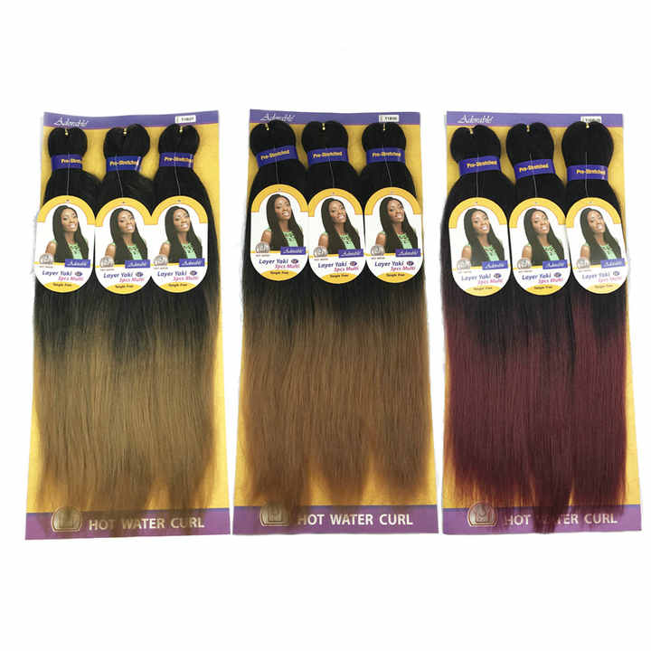 Ombre EZ Braid – Pre-Stretched Yaki Braiding Hair (52")